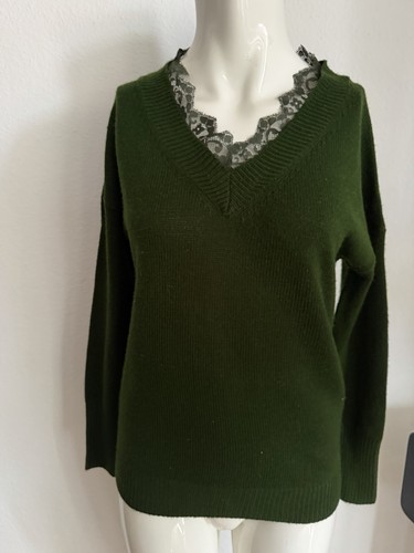 Maglione boutique con pizzo
