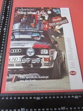 AUDI QUATTRO - AUDI RALLYE