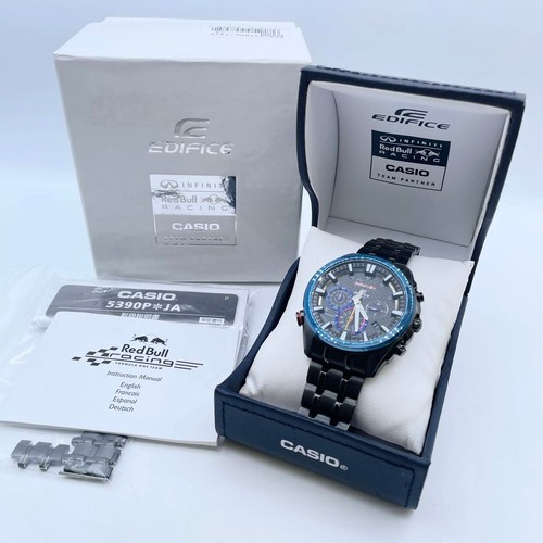 Casio shock edifice red - red, bull