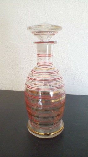 Bottiglia vintage vetro - vetro, con
