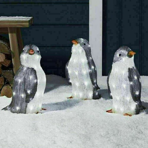 3pz decorazione pinguini - decorazione,