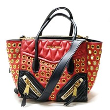 Borsa a mano Miu Miu in pelle