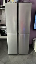 Hisense RQ563N4AI1 432L Frigorifero Cross Door - Inox