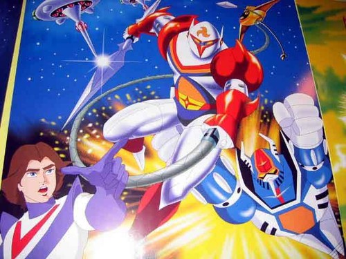 Set 6pz poster goldrake - poster,