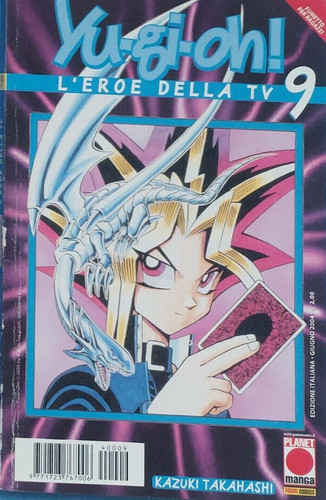 Manga l eroe - yu-gi-oh!, della