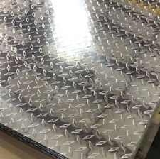 DIAMANTE ALLUMINIO .025" PIASTRA BATTISTRADA LAMIERA ROTOLI PROTEZIONE GHIAIA 1/40" MULTICOLORE