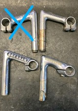 3 Attacchi manubrio 3ttt vintage 22,2 stem Customized Bressan +4 Guarniture GPM 
