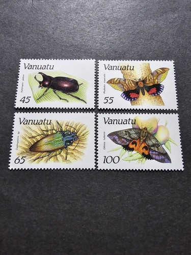 Francobollo vanuatu farfalle - francobollo,