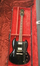 Gibson EB Bass SG custodia rettangolare chitarra anni 70 rossa vintage USA custodia