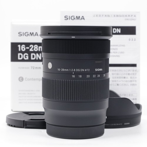 Sigma contemporary 28mm - contemporary, 16-28mm