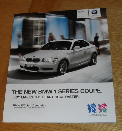 Brochure bmw serie coupè - bmw,