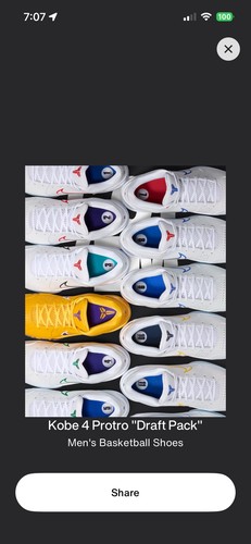 Nike kobe protro draft day - nike,