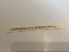 Adesivo Ducati nero 43611221A