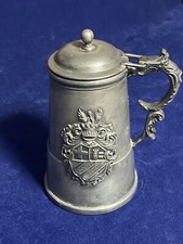 BOCCALE ANTICO IN PELTRO CON