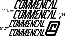 Decalcomanie commencal frame - commencal,