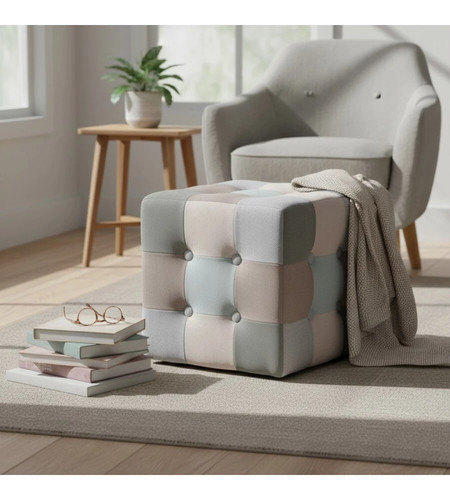 Pouf bellahome patch in - pouf, "patch"