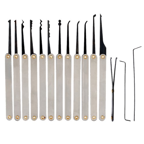 15pcs acciaio inox lock opener - inox,