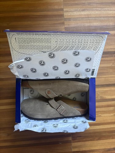 Birkenstock boston taupe - birkenstock,