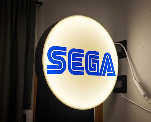 Enseigne sega retrogaming - sega,