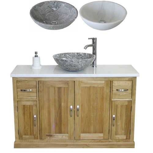 Mobile bagno singolo rovere