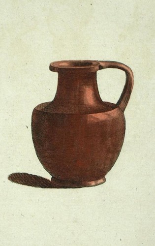Arte etrusco anfora vaso - anfora,