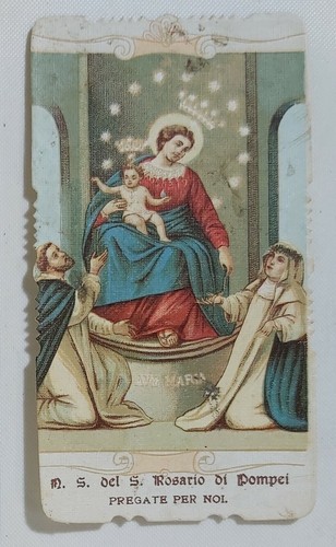 07916 holy card - card, santino