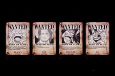 One Piece Wanted Poster Card