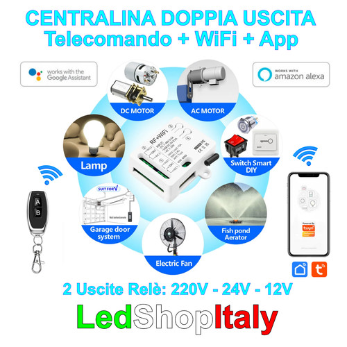 Switch interruttore dual rele - interruttore,