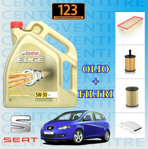 Kit filtri olio castrol - filtri+5,