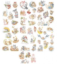 LBP tabella punto croce LA GRANDE HISTOIRE DES CHATONS Gatti