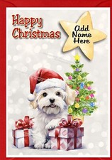 Biglietto di Natale cane