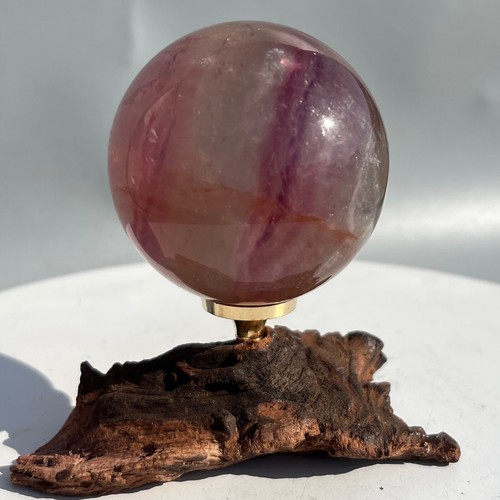 Sfera fluorite naturale - di,