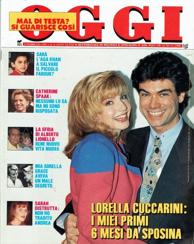 Oggi 1992 cuccarini farouk - oggi, 1992/6=cuccarini=farouk