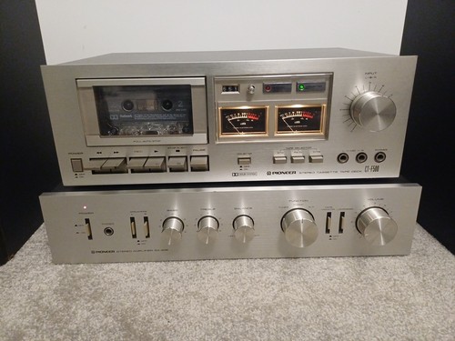 Pioneer f500 cassette - ct-f500, deck