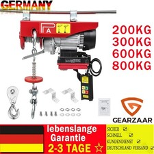 Paranco elettrico verricello con telecomando 200 kg-800 kg