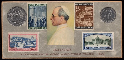 Vaticano omaggio souvenir - omaggio, 1935
