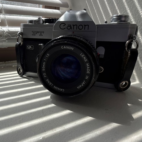 Canon argento fotocamera - canon, ft