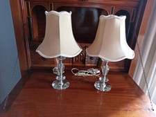 2 LAMPADE - ABATJOUR - stelo in cristallo 