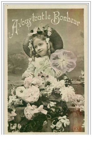 Bambini ragazza con cappello - ragazza, a