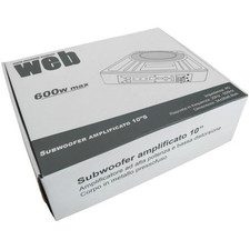 Subwoofer attivo piatto Slim