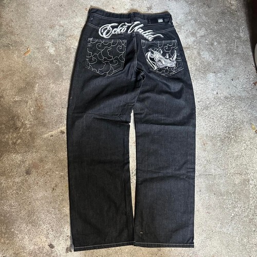 Ecko unltd jeans - larghi, neri