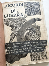 Fascismo Guerra Etiopia Abissinia Impero AOI Giornali Propaganda Fascista Album