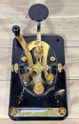 Vintage telegraph key - vintage, j-38