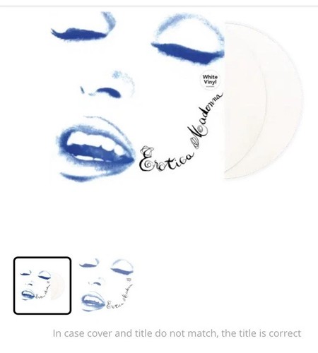 Madonna erotica white - madonna,