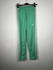 Pantaloni Tuta TrackPants Trouser Adidas Firebird Verde Bianco Taglia XS Uomo