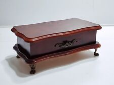 Portagioie antico scatola legno cofanetto portagioielli anelli vintage scrigno