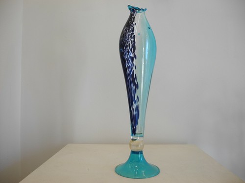 Vaso sirena blu verde - blu,
