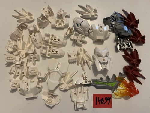 Lot pièces lego bionicle - pièces,