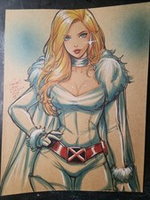 Emma Frost originale fine art