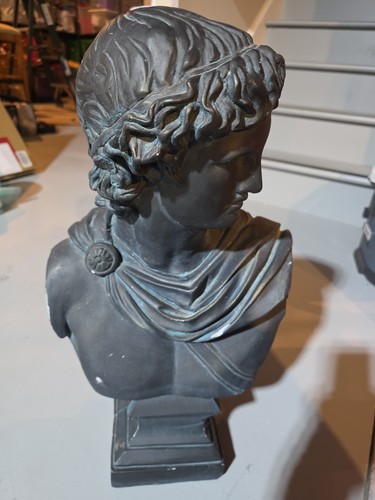Statua vintage busto apollo - statua,